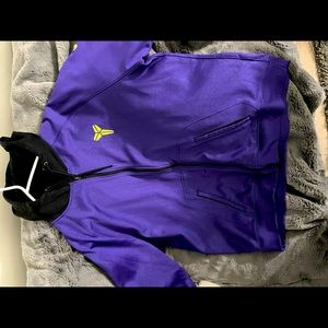 RIP KOBE 🙏🙏,,gently used purple mens hoodie!!